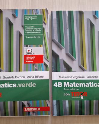 Matematica .Verde 4A e 4B - ISBN 9788808928702