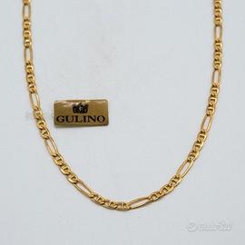 Collana uomo oro giallo18kt 750classica piena D.30