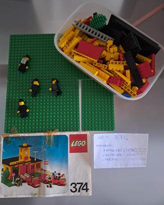 Set Lego  Pompieri Vintage  374 e 6678