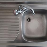 Lavello acciaio inox con mobile