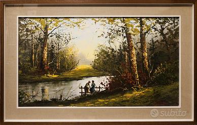 Quadro olio - di Giuseppe Viviani