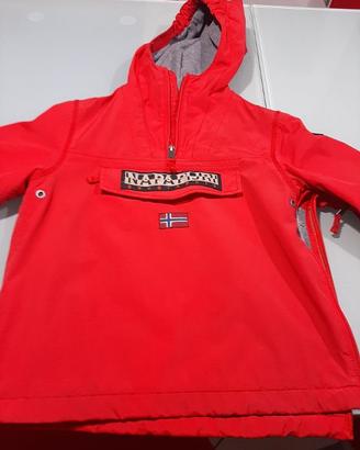 Giubbotto bambino napapijri rosso originale