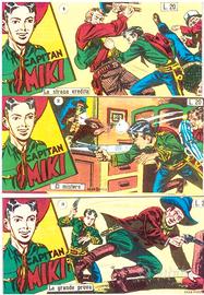 Fumetti Capitan Miki-strisce 7ª serie anastatica