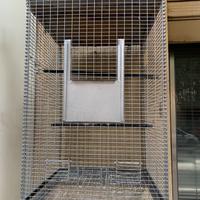 Voliera per pappagalli e canarini