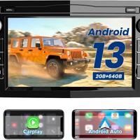 Autoradio 7" android 13 2GB+64GB carplay per Opel