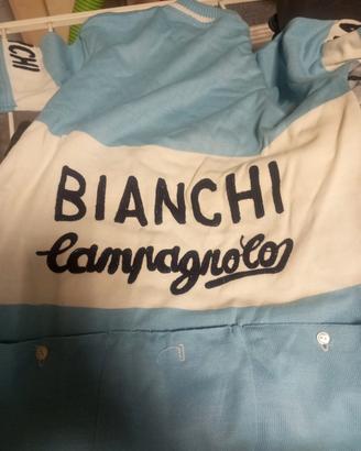 maglia ciclismo vintage campagnolo Bianchi