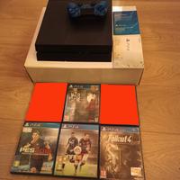 PlayStation 4 Fat 1 Tera + 4 giochi 