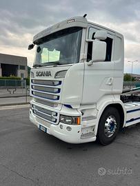 SCANIA 520 SCARRABILE + RIMORCHIO ZORZI
