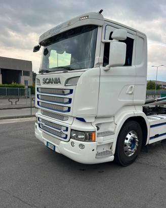 SCANIA 520 SCARRABILE + RIMORCHIO ZORZI