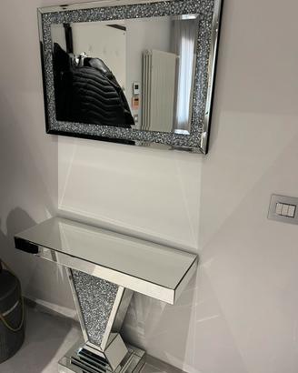 Tavolo Consolle moderno diamante