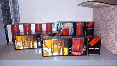 Bicchieri e calici Bormioli nuovi, 1-2-3€ al pacco