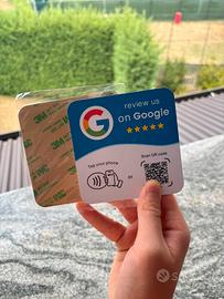 Google review card