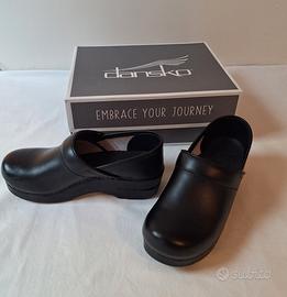 dansko scarpe donna, Professional Black Leather