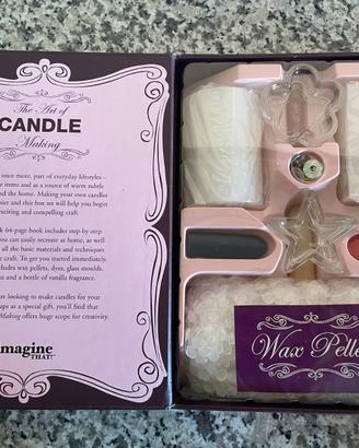 Set creazione di candele - con libro in inglese