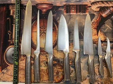 Set coltelli professionali Global (8 pezzi) usato