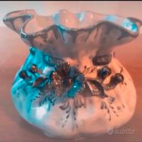 Vaso in ceramica di Albissola alto 9cm