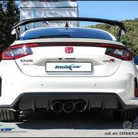 Linea Scarico Sportivo Inoxcar HONDA CIVIC TYPE