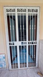 Cancello in ferro zincato cm. 236x120 