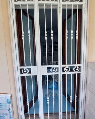 Cancello in ferro zincato cm. 236x120 