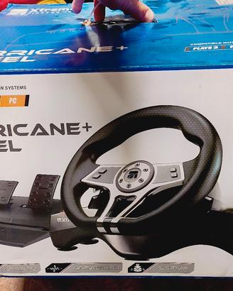 simulatore volante Hurricane + wheel usato 