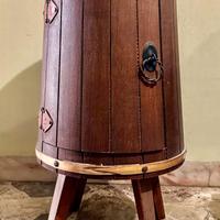 mobile bar vintage in legno