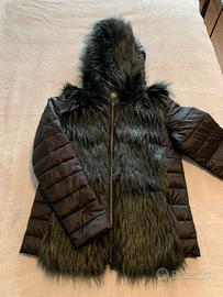 piumino con  pelliccia