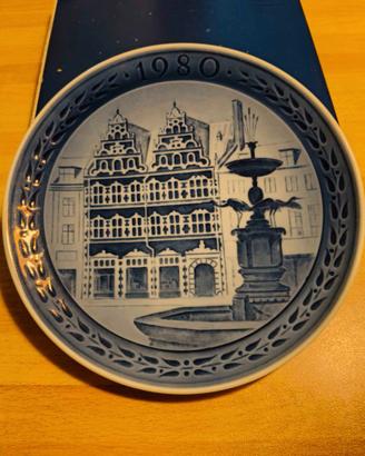 Piatto Royal Copenaghen 1980 bicentenario original