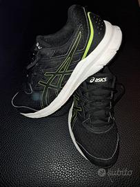 Scarpe running Asics n. 40 black-green