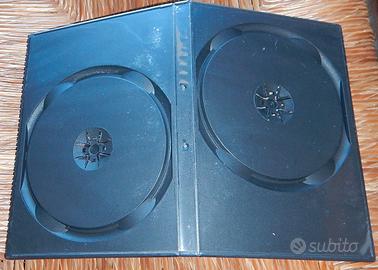 Custodie per dvd e cd  nuove 10 pezzi