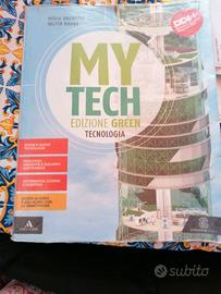 Libro scuole medie tecnologia my tech ediz green