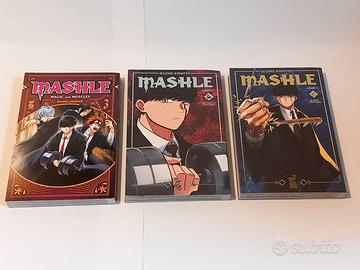 Manga Mashle: Magic and Muscles volumi 1-3