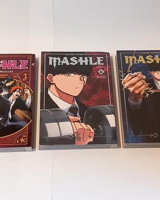 Manga Mashle: Magic and Muscles volumi 1-3
