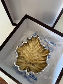 Svuotatasche Dogale Venezia foglia oro argento