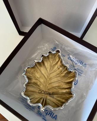 Svuotatasche Dogale Venezia foglia oro argento