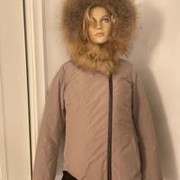 Piumino corto Woolrich rosa