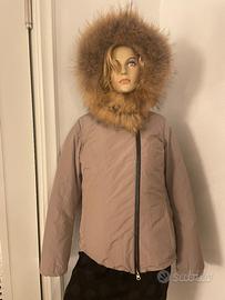 Piumino corto Woolrich rosa