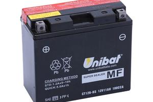 Batteria unibat CTZ14S-FA 11,2A, CCA 230A, posi