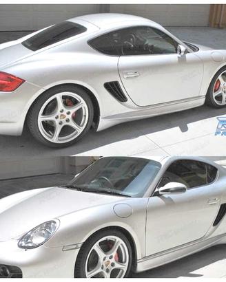 PROFILI LATERALI PORSCHE 987 CAYMAN 05-12 LOOK GT3
