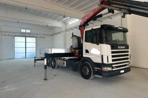 Scania 3 assi + fassi F195C