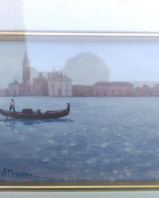 Dipinto Venezia Olio su Pannello A, Beltrami