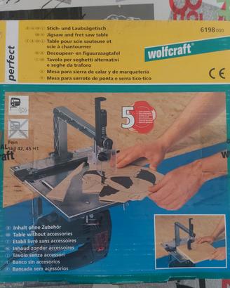 wolfcraft supporto seghetto alternativo 