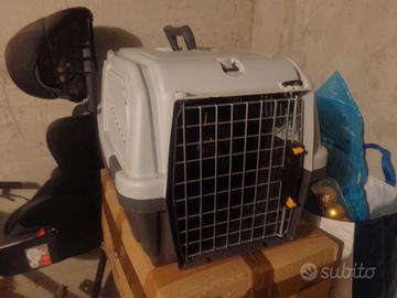 Trasportino cani gatti 60x40x40