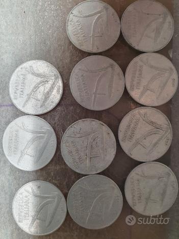 Monete da 5 10 e 20 lire usato  Venezia