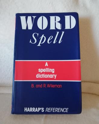 dizionario inglese.Word spell.A spell dictionary