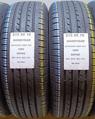 4 GOMME 215 65 16 GOODYEAR RIF4542