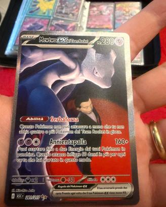 Carte pokemon Mewtwo Ascesa Eroica 281-217