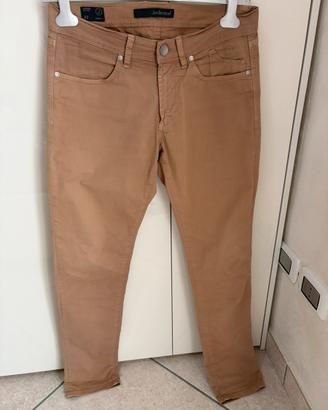 Pantalone Jeckerson slim fit uomo taglia 46 cotone
