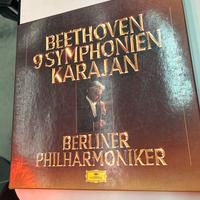 Cofanetto 8 lp 33 giri Beethoven Karajan