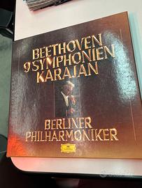Cofanetto 8 lp 33 giri Beethoven Karajan