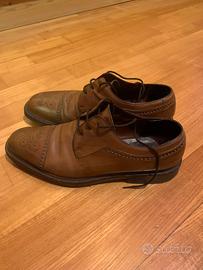 Scarpe Fratelli Rossetti stringate in pelle tg 9
